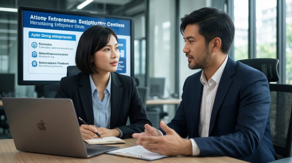 Бизнес и предпринимательство: меры поддержки МСП, гранты, истории локальных брендов - иллюстрация