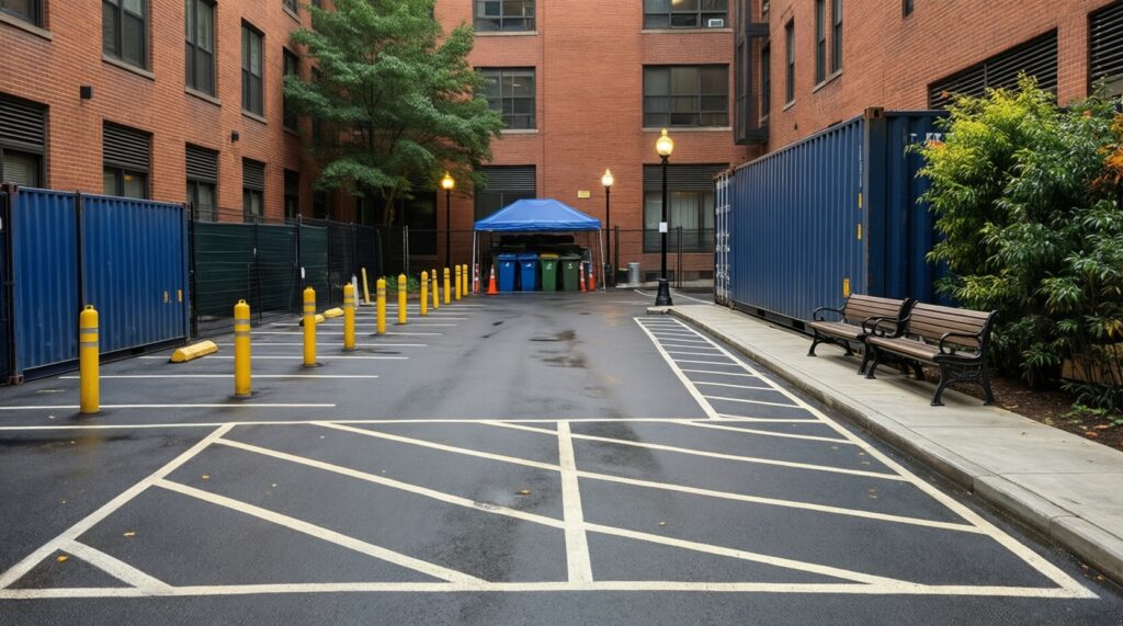 Жильё и городская среда: благоустройство дворов, парков и общественных пространств - иллюстрация